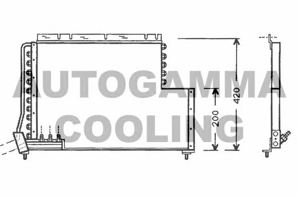 Autogamma 102567 Cooler Module 102567