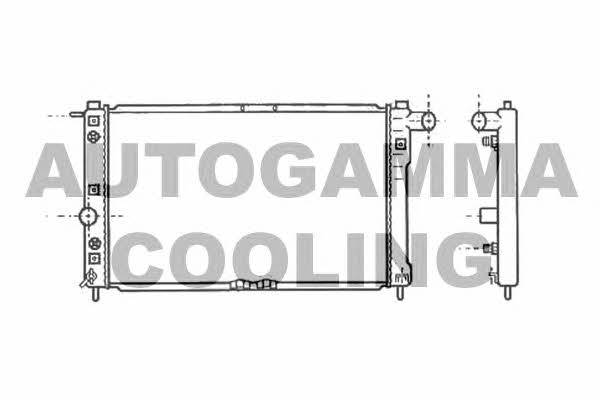 Autogamma 102589 Radiator, engine cooling 102589