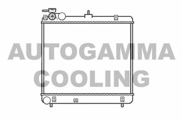 Autogamma 105127 Radiator, engine cooling 105127