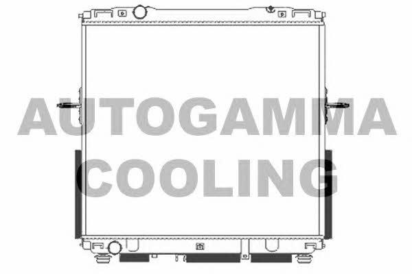 Autogamma 105129 Radiator, engine cooling 105129