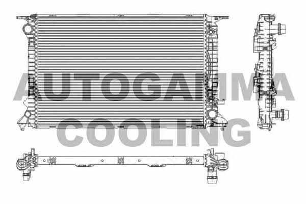 Autogamma 105159 Radiator, engine cooling 105159