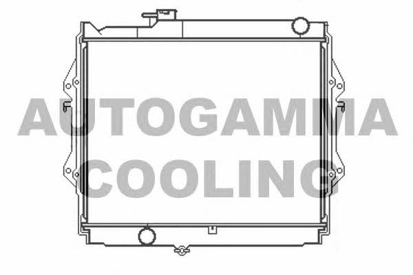 Autogamma 105183 Radiator, engine cooling 105183