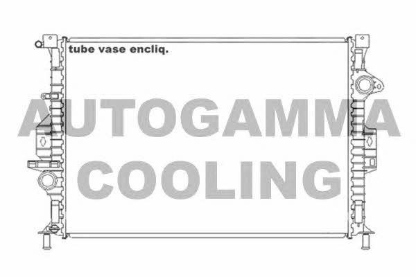 Autogamma 105206 Radiator, engine cooling 105206