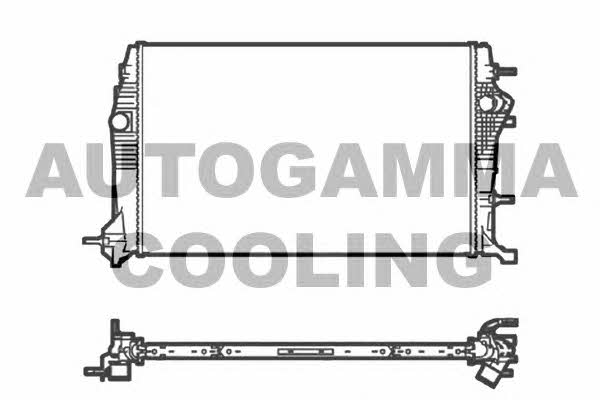 Autogamma 105220 Radiator, engine cooling 105220