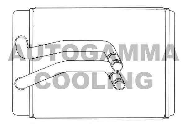 Autogamma 105231 Heat exchanger, interior heating 105231
