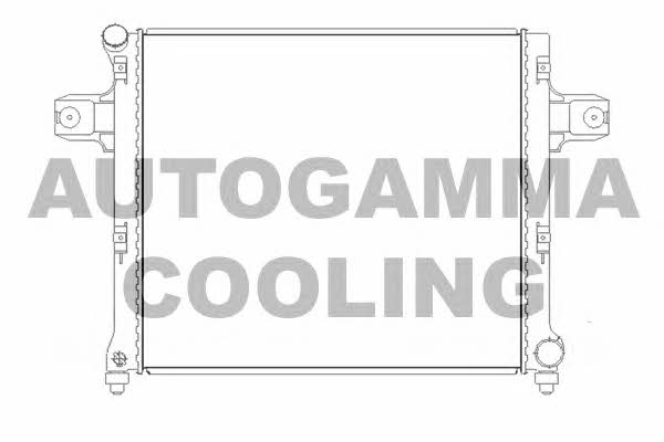 Autogamma 105259 Radiator, engine cooling 105259