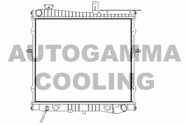 Autogamma 105260 Radiator, engine cooling 105260