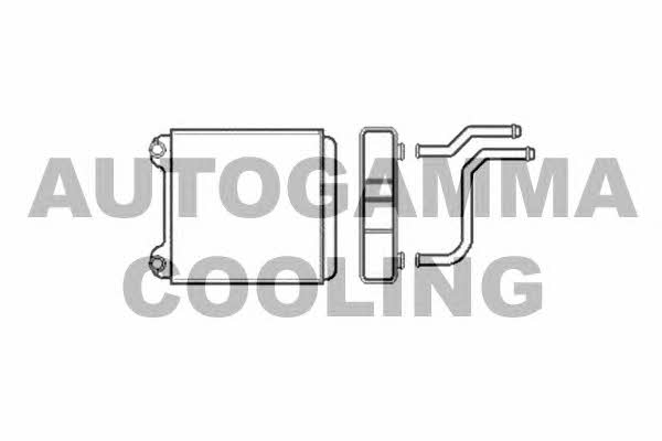 Autogamma 105268 Heat exchanger, interior heating 105268