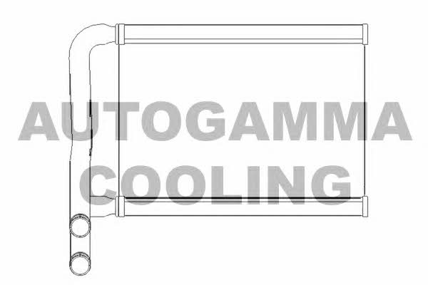 Autogamma 105273 Heat exchanger, interior heating 105273