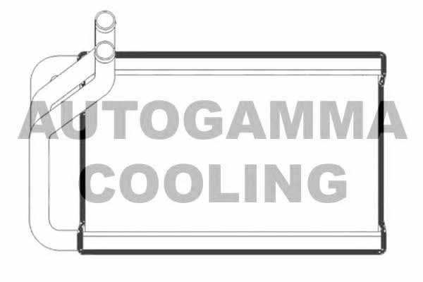Autogamma 105278 Heat exchanger, interior heating 105278