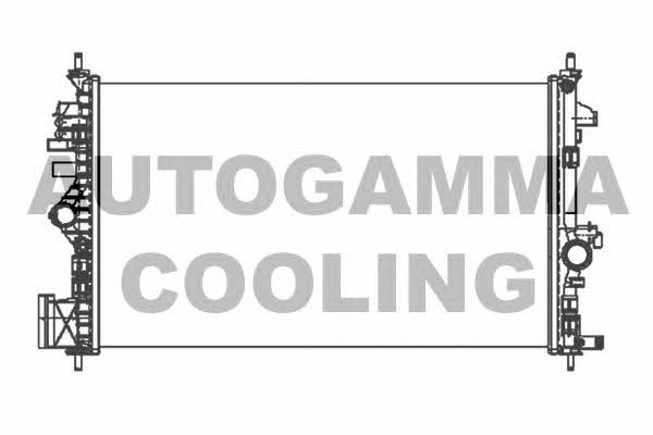 Autogamma 105317 Radiator, engine cooling 105317