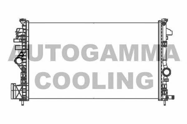 Autogamma 105318 Radiator, engine cooling 105318