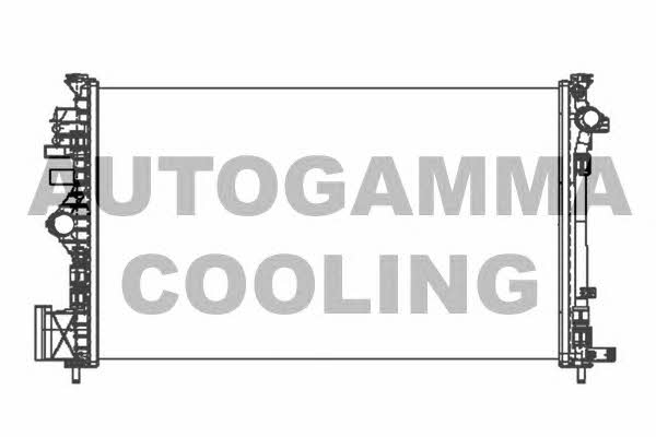 Autogamma 105320 Radiator, engine cooling 105320