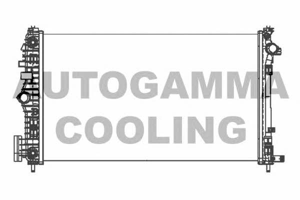 Autogamma 105321 Radiator, engine cooling 105321