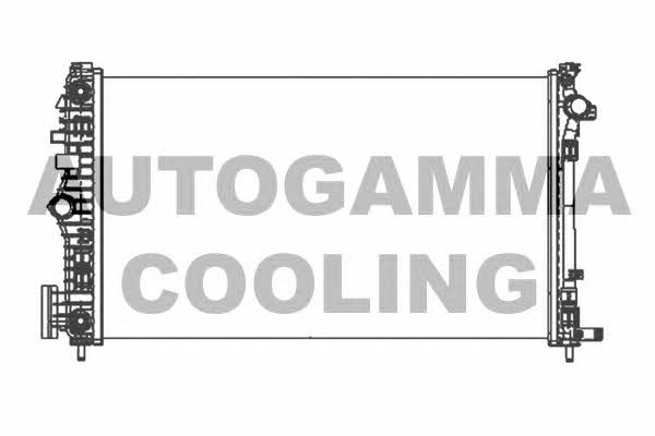 Autogamma 105323 Radiator, engine cooling 105323