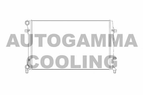 Autogamma 105324 Radiator, engine cooling 105324