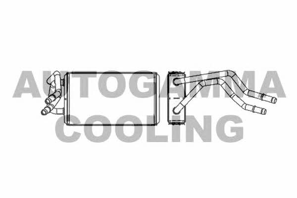 Autogamma 105327 Heat exchanger, interior heating 105327
