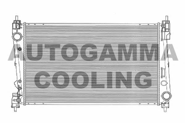 Autogamma 105375 Radiator, engine cooling 105375