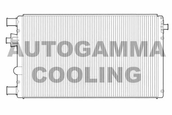 Autogamma 102867 Radiator, engine cooling 102867