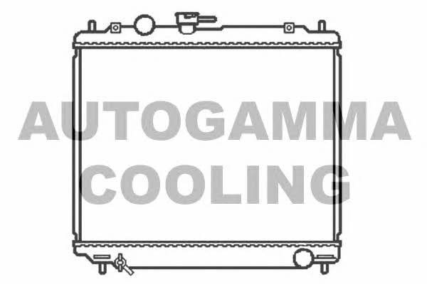 Autogamma 102872 Radiator, engine cooling 102872