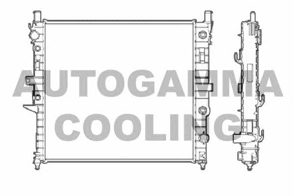 Autogamma 102882 Radiator, engine cooling 102882