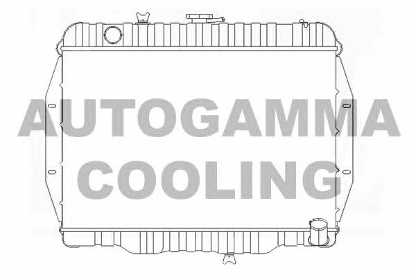 Autogamma 102902 Radiator, engine cooling 102902