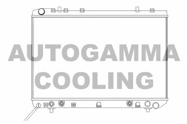 Autogamma 102903 Radiator, engine cooling 102903
