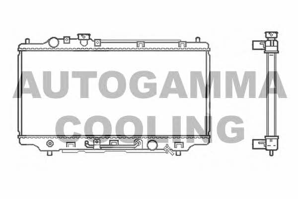 Autogamma 102915 Radiator, engine cooling 102915