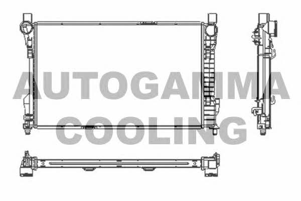 Autogamma 102920 Radiator, engine cooling 102920