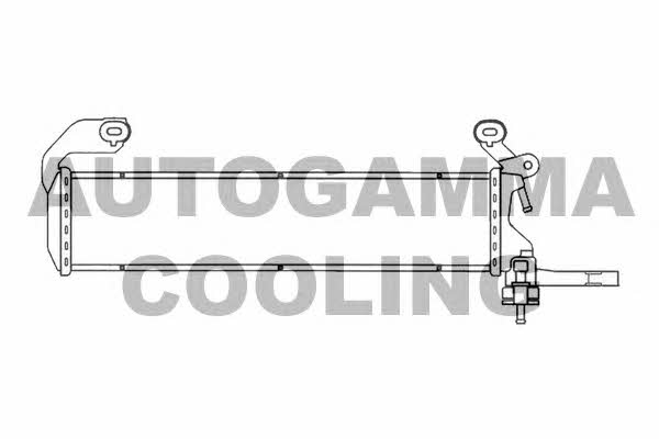 Autogamma 102924 Radiator, engine cooling 102924