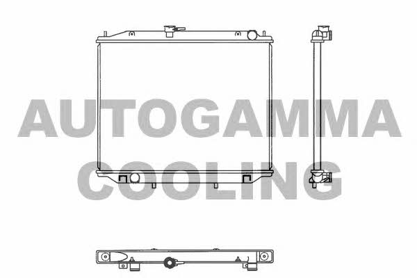 Autogamma 102933 Radiator, engine cooling 102933