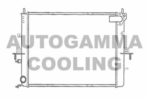 Autogamma 102937 Radiator, engine cooling 102937