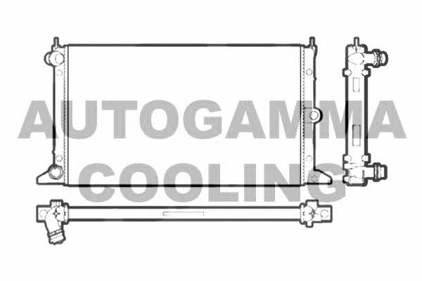 Autogamma 102951 Radiator, engine cooling 102951