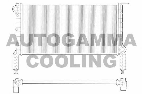 Autogamma 102963 Radiator, engine cooling 102963