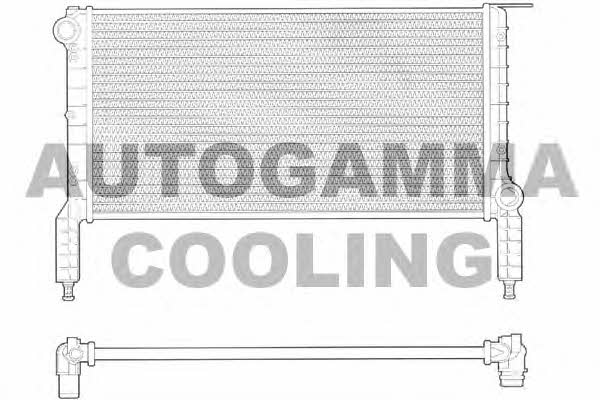 Autogamma 102964 Radiator, engine cooling 102964
