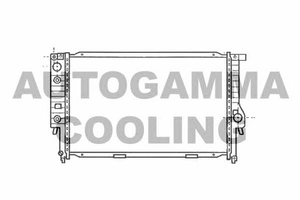Autogamma 103035 Radiator, engine cooling 103035