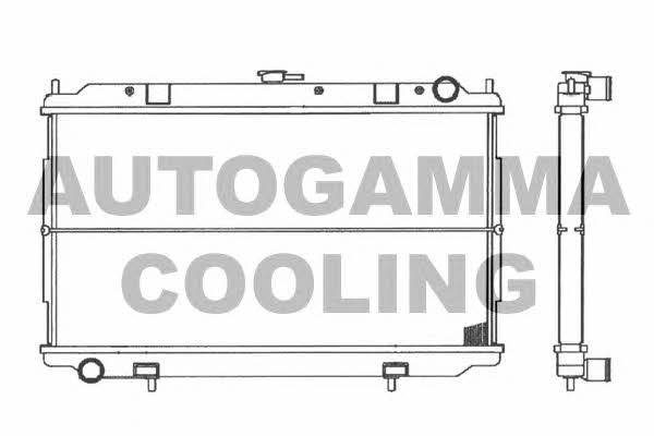 Autogamma 103050 Radiator, engine cooling 103050