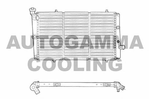 Autogamma 103065 Radiator, engine cooling 103065