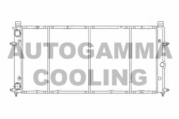 Autogamma 103068 Radiator, engine cooling 103068