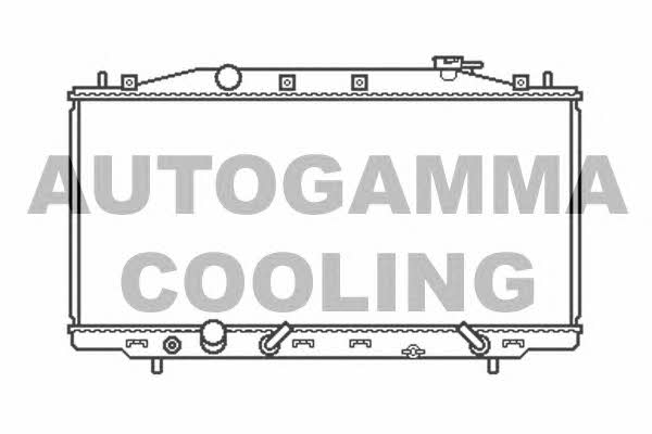 Autogamma 105407 Radiator, engine cooling 105407