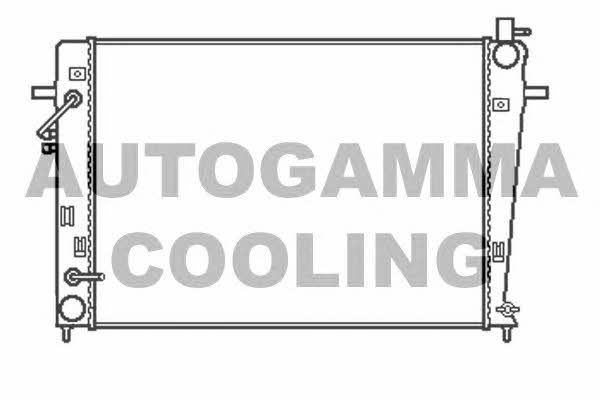 Autogamma 105409 Radiator, engine cooling 105409