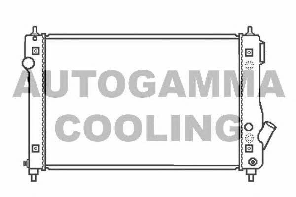Autogamma 105410 Radiator, engine cooling 105410