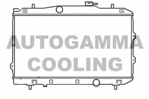 Autogamma 105411 Radiator, engine cooling 105411