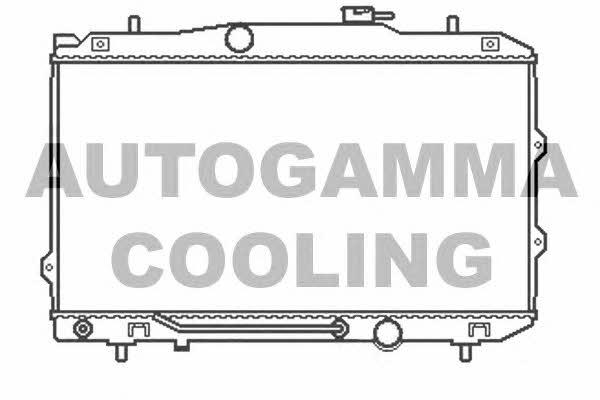 Autogamma 105412 Radiator, engine cooling 105412