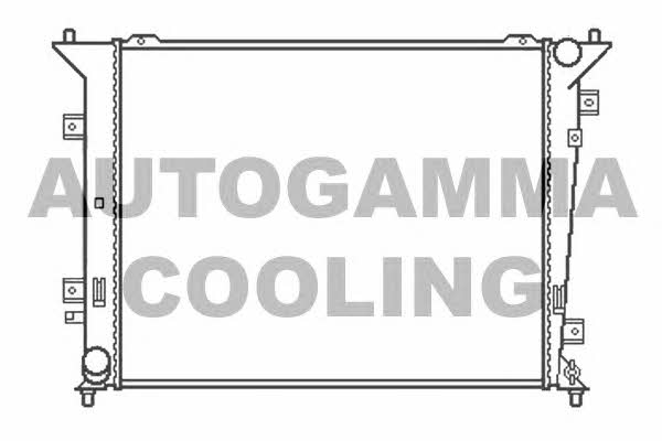 Autogamma 105413 Radiator, engine cooling 105413