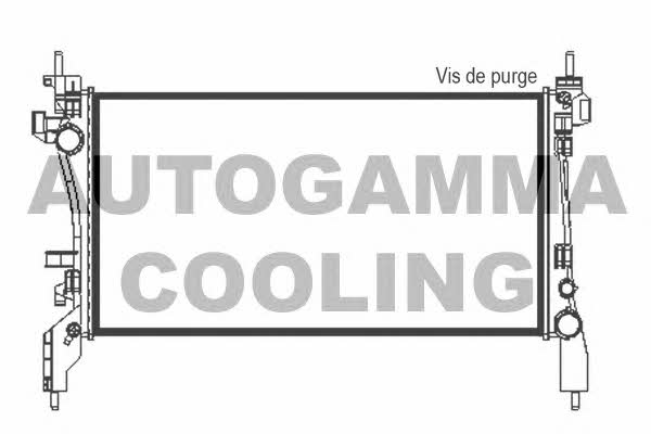 Autogamma 105430 Radiator, engine cooling 105430