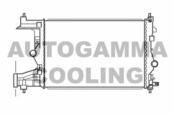 Autogamma 105443 Radiator, engine cooling 105443