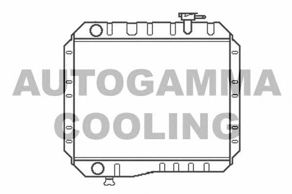 Autogamma 105467 Radiator, engine cooling 105467