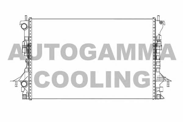 Autogamma 105480 Radiator, engine cooling 105480