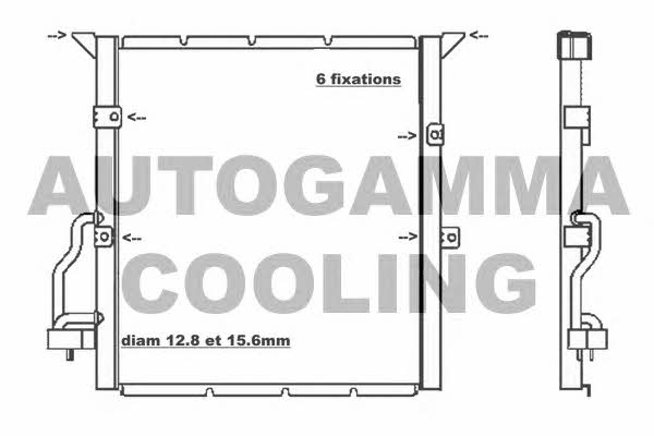 Autogamma 105516 Cooler Module 105516